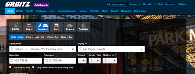 does orbitz let you change dates of hotel booked