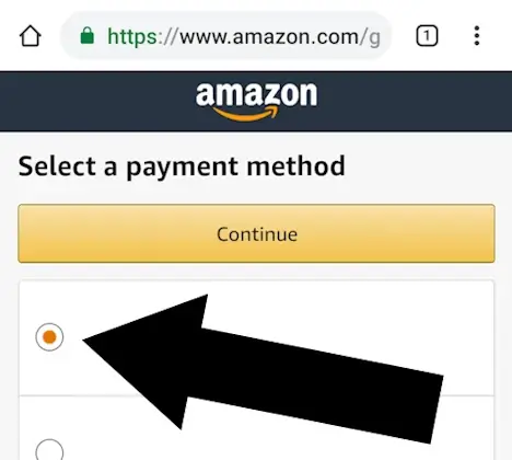 How to apply a Amazon coupon step 2