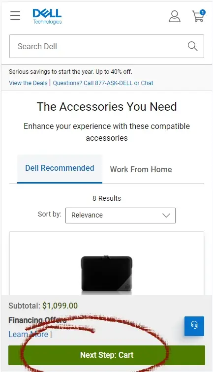 Where Do I Enter a Dell Coupon? Step 3