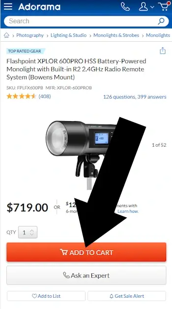 adorama-mobile-1 adorama voucher step one